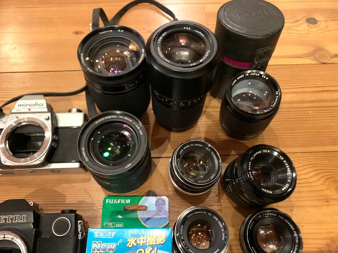 カメラ　レンズ　フィルムカメラ　まとめ売り