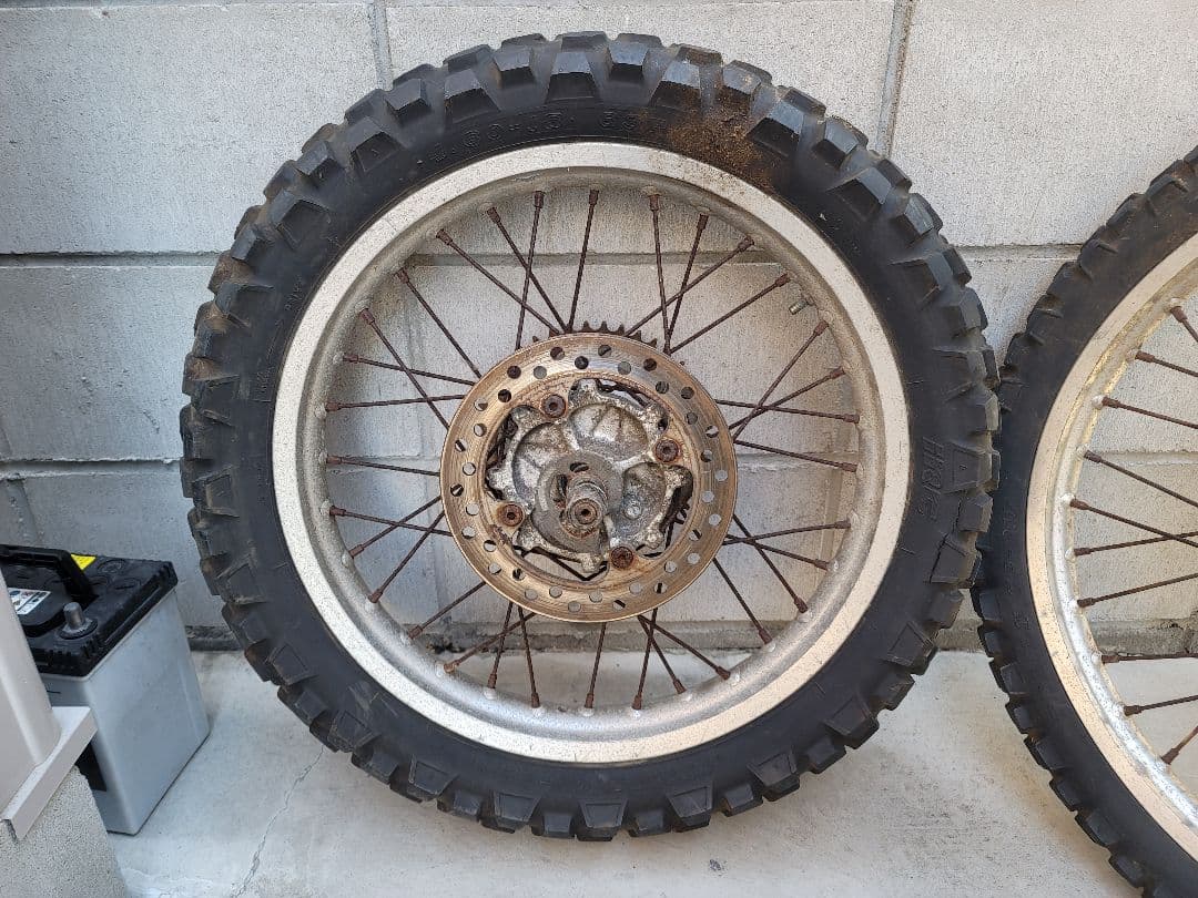 CRM250 MD24 前後ホイールセット