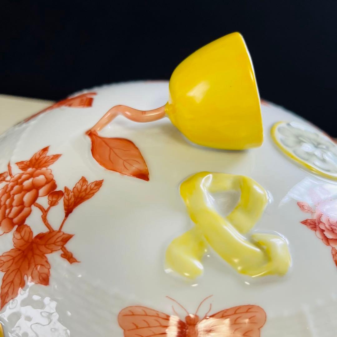 ヘレンド     ヴィクトリアオレンジ　レモン付き　チューリン