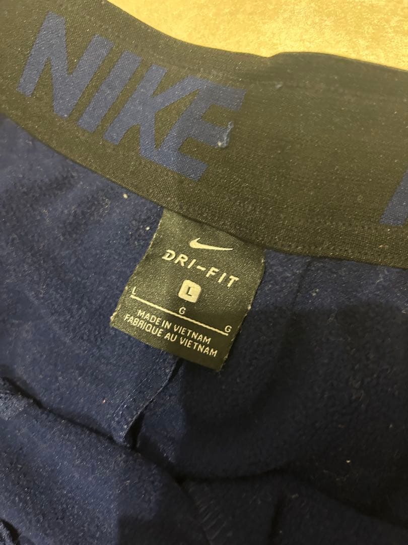 Nike フード付きアウター L ブルー　セットアップ