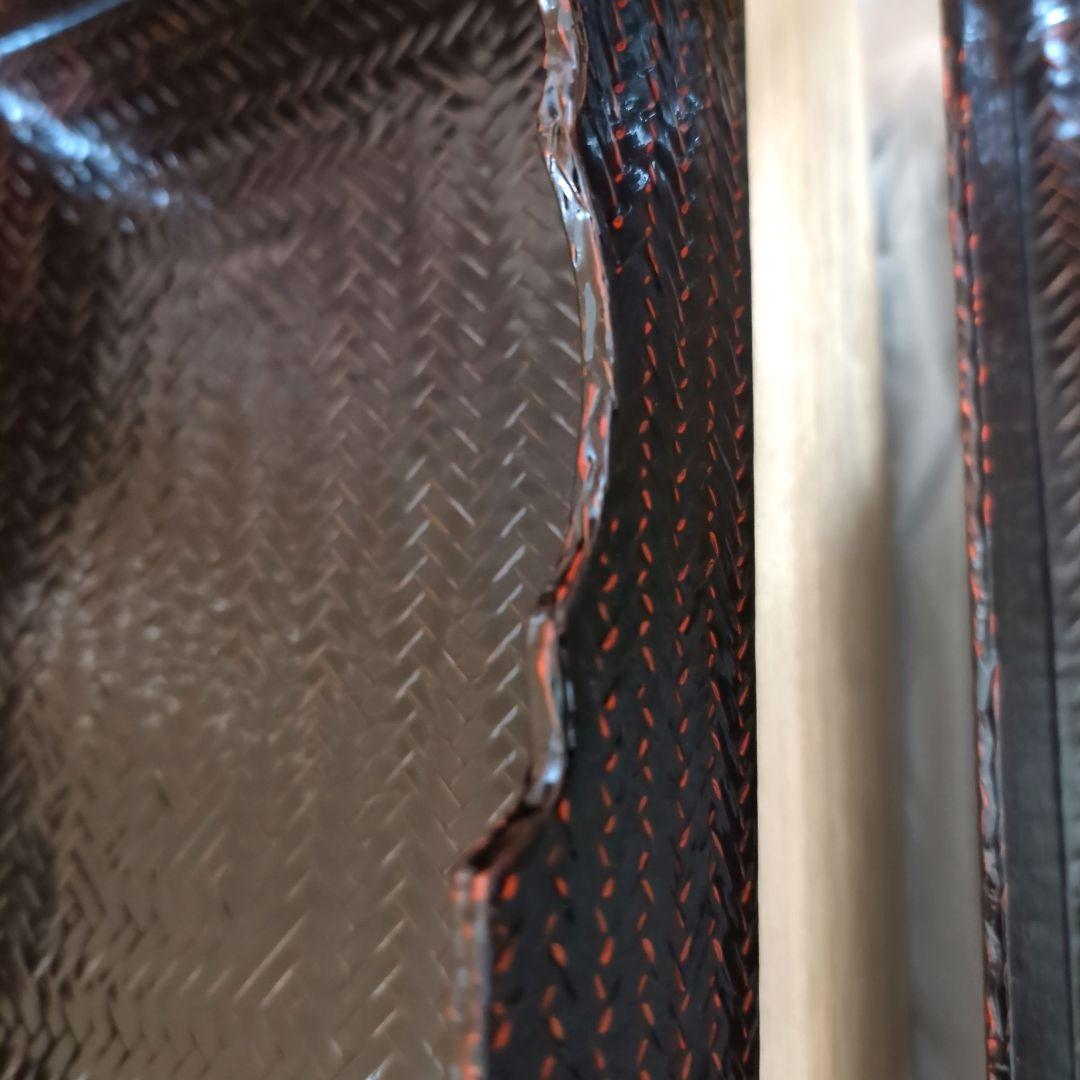 【希少★未使用】定価の半額以下！籃胎漆器 　文箱　書類入れ福岡特産井上らんたい