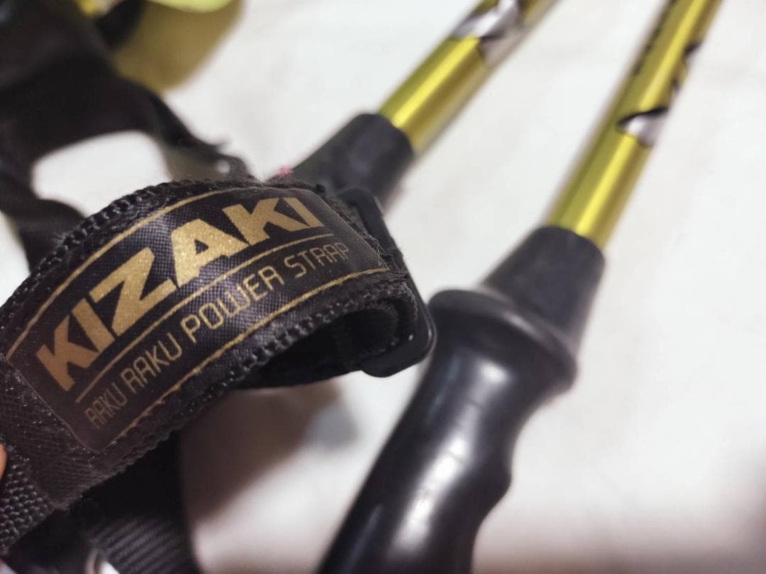 ◇アルペンスキーポールセット　SL用　GS用　ストック２セット　キザキ