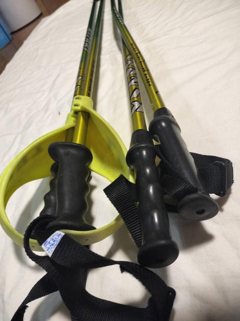 ◇アルペンスキーポールセット　SL用　GS用　ストック２セット　キザキ