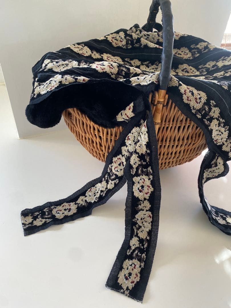 【期間限定価格】ebagos エバゴス　紅藤バスケット