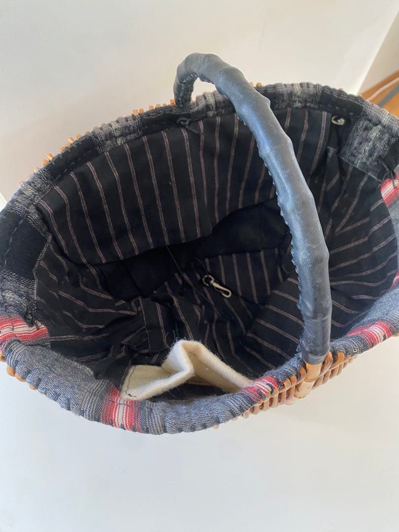 【期間限定価格】ebagos エバゴス　紅藤バスケット