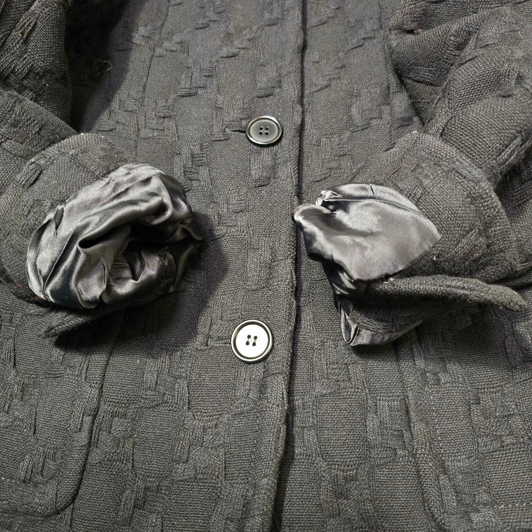 miu miu ミュウミュウ ジャガード織り ウールコート 42