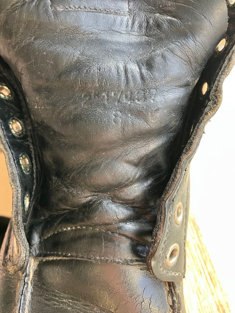 RED WING 8130 ブーツ クラシックモックトゥ　ブラック 8.5 2E