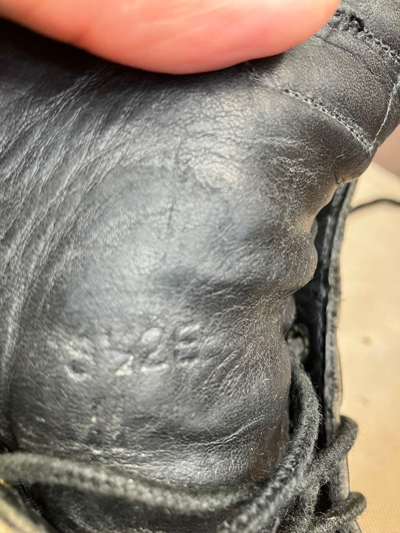 RED WING 8130 ブーツ クラシックモックトゥ　ブラック 8.5 2E