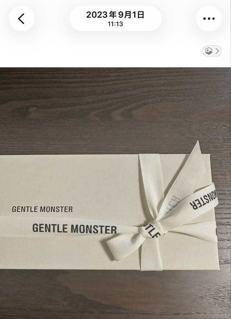 GENTLE MONSTER La Mode 01 ブラックサングラス