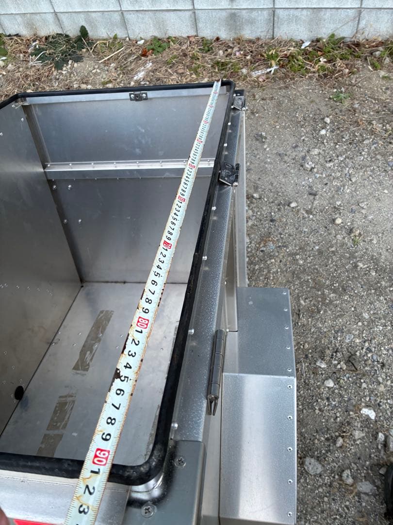 国産リヤカー　自転車牽引