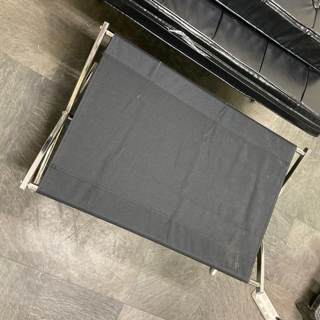 012603 バルセロナチェア 2点セット 1人掛けソファ ブラック組み立て式