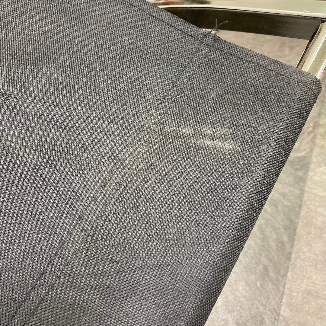 012603 バルセロナチェア 2点セット 1人掛けソファ ブラック組み立て式