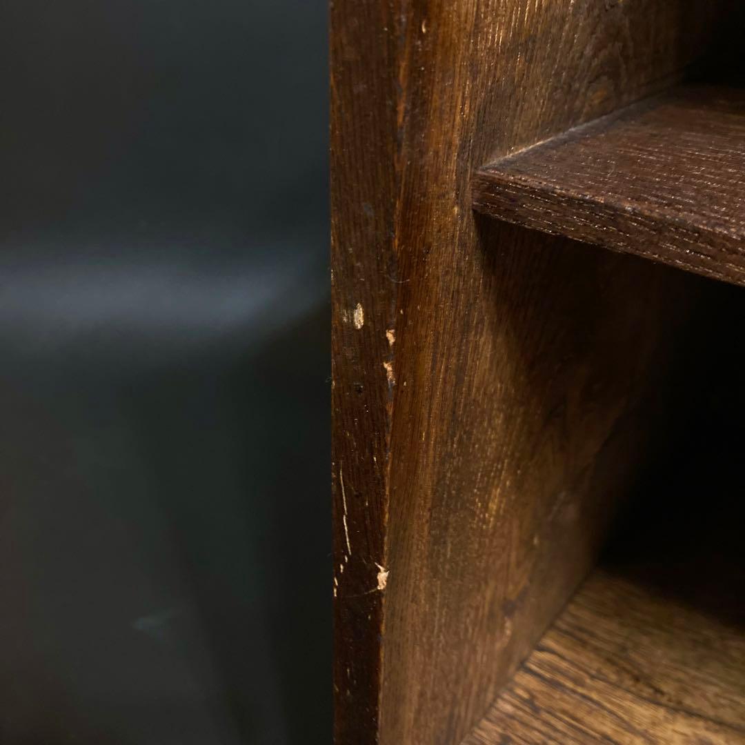 本棚　木製　レトロ