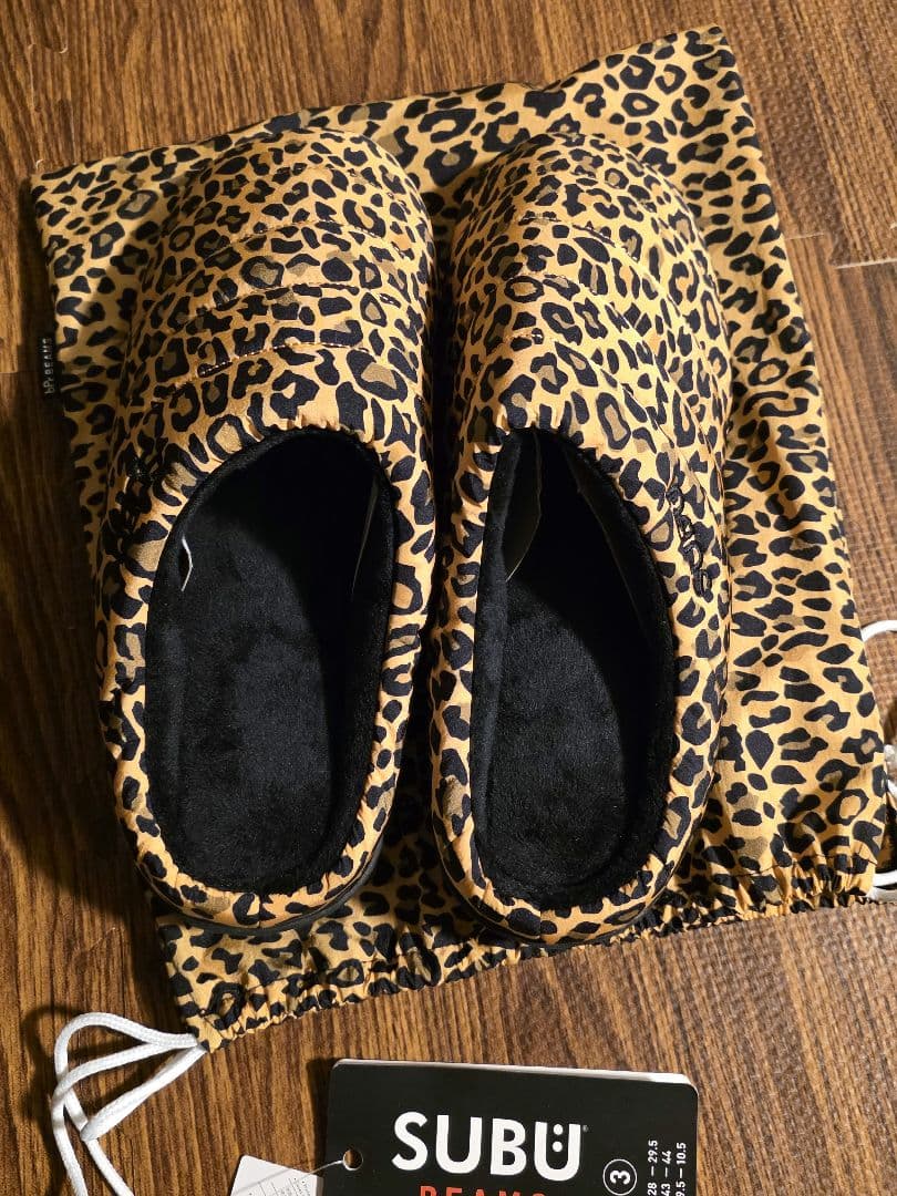 SUBU × BEAMS 別注 完売品　レオパード　アニマル