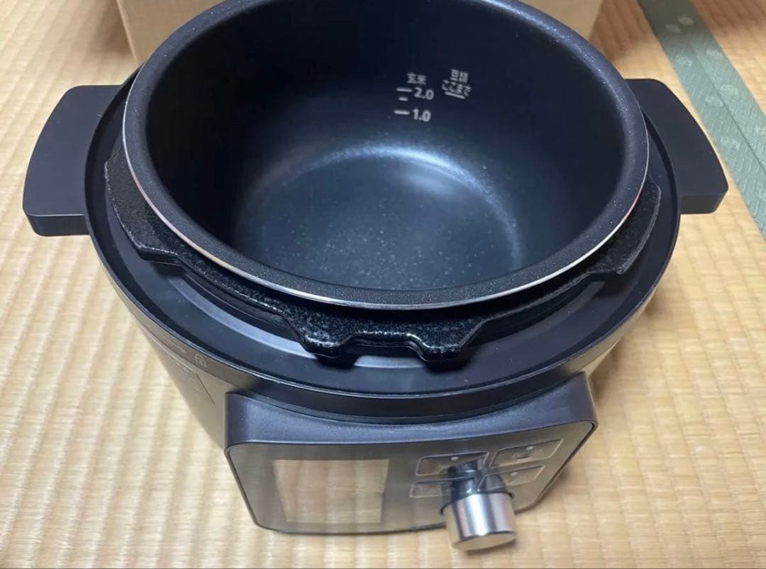 アイリスオーヤマ 電気圧力鍋 PMPC-MA2-B 2.2L ブラック