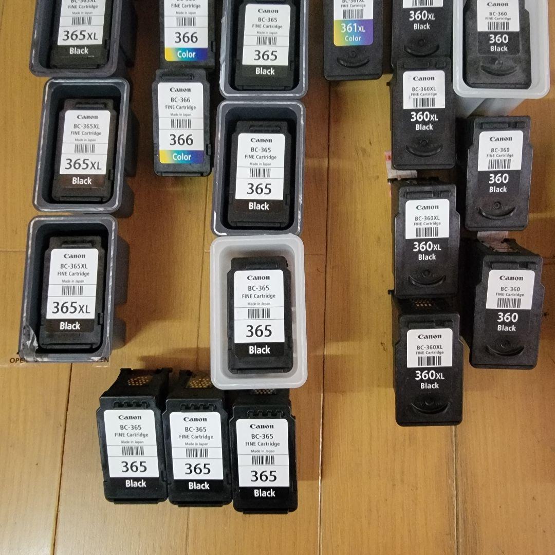 《使用済み純正》キヤノン空インクカートリッジBC系各種73本