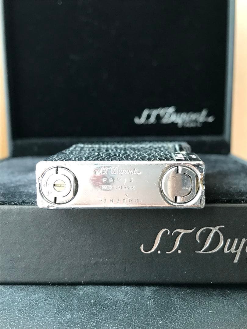 開閉音 良い音　デュポン　ガスライター　波模様　ギャッツビー　ライン2s
