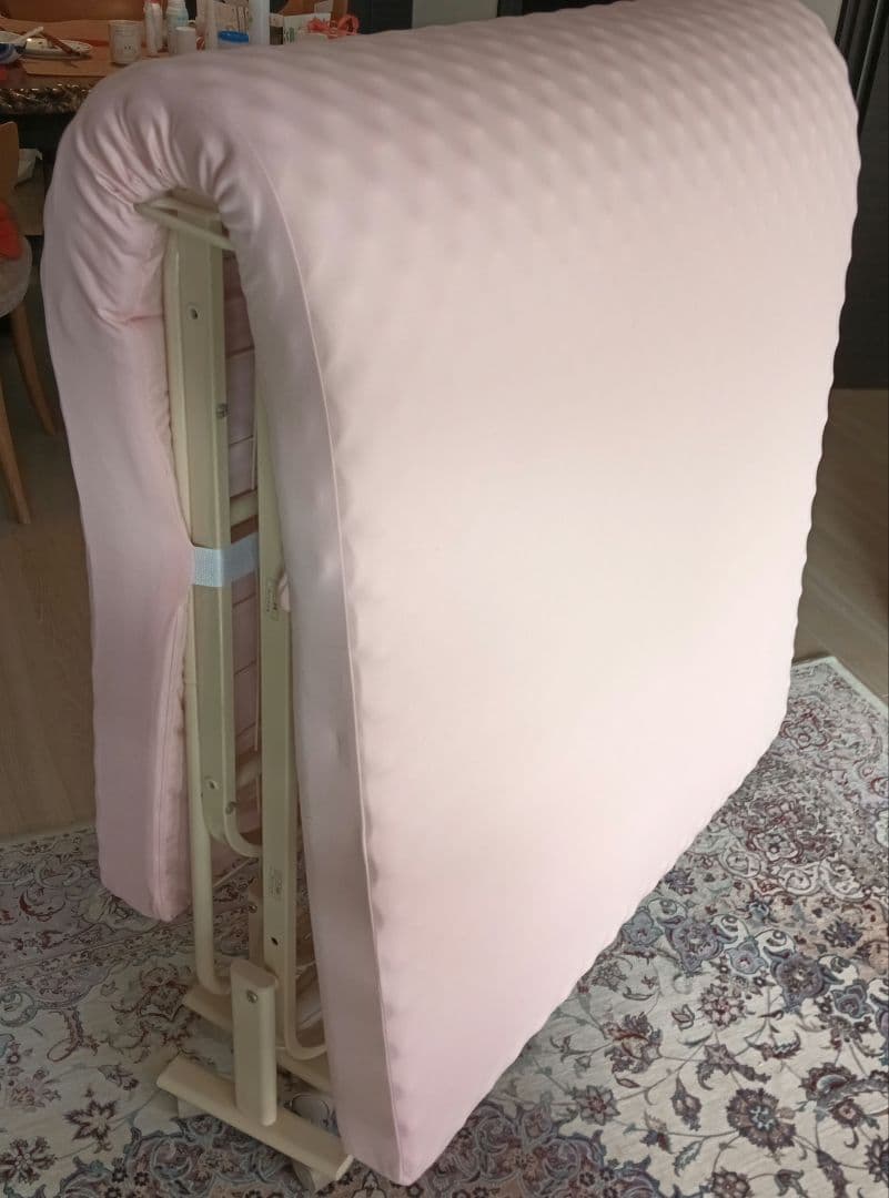 美品アテックス 収納式折りたたみベッド AX-BG570Sシングルリクライニング