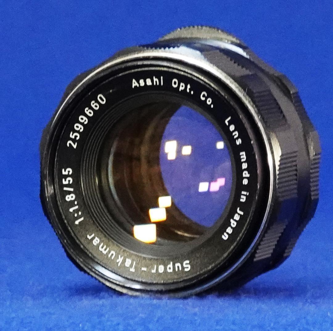 2599660　極上フレア美品　後期型Super-Takumar　F1.8/55