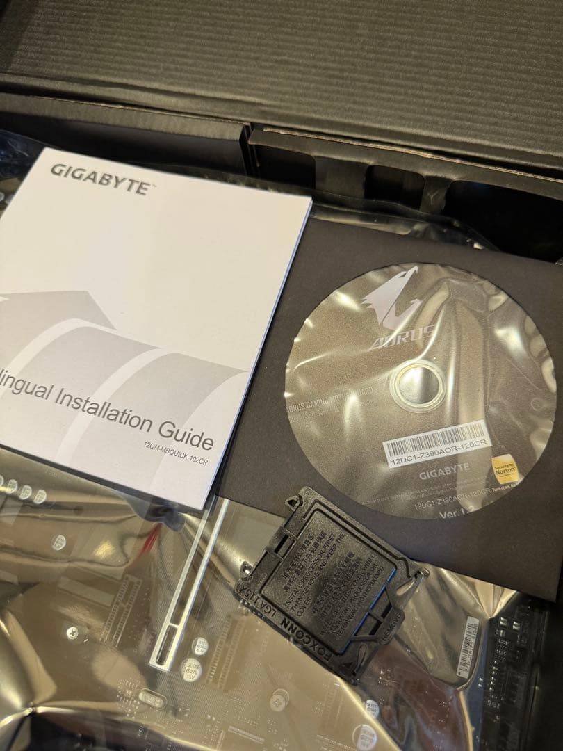 マザーボード Z390 AORUS ELITE + Intel Core I9-9900K