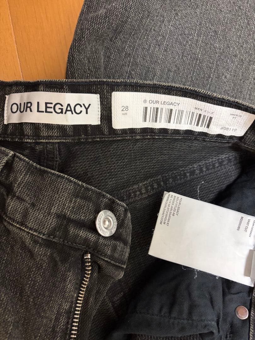 【最終値下げ】OUR LEGACY VAST CUT デニム 28