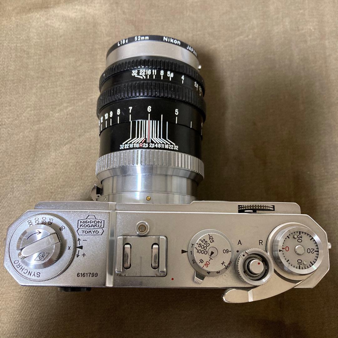 Nikon S2 レンジファインダーカメラ　レンズセット