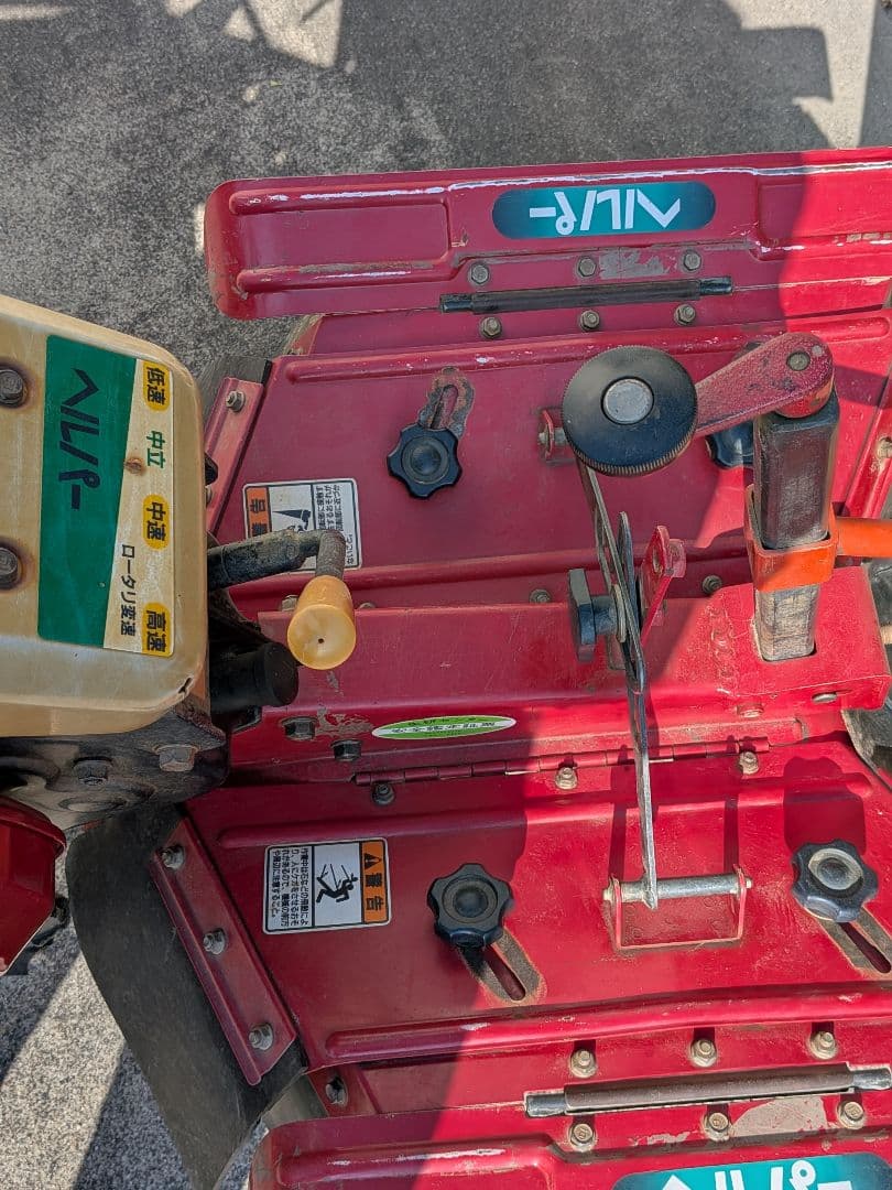 【静岡】　管理機　畝立て機　ねぎ　関東農機　ヘルパー　中古　引き取り限定