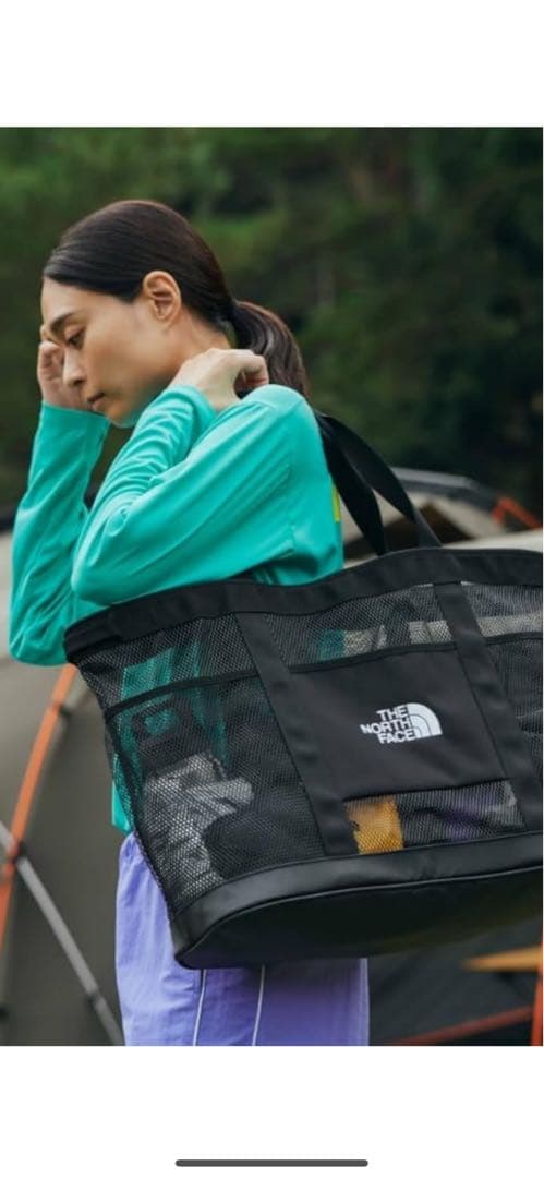 THE NORTH FACE グラットンメッシュトートバッグM ブラック