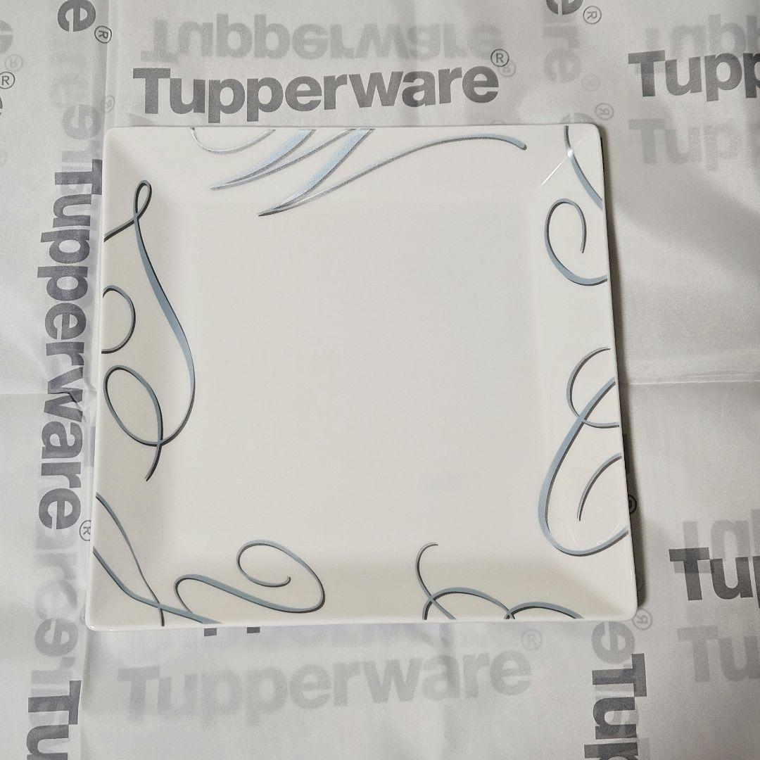 【新品】タッパーウェア ニッコー ファインボーンチャイナ55周年記念角皿セット