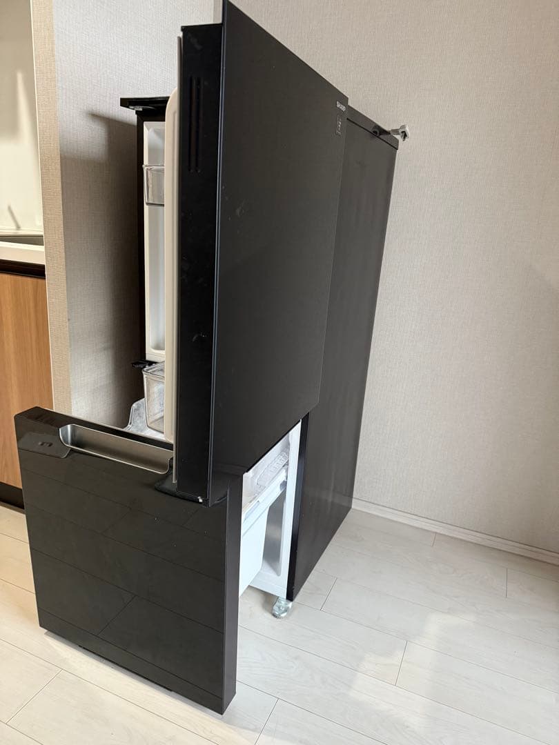 SHARP 冷蔵庫 黒