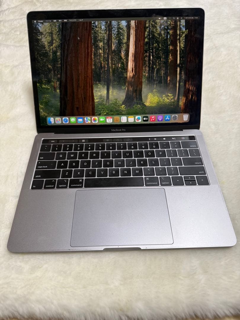 MacBookPro イラレ フォトショ付き 2018 16GB 512GB