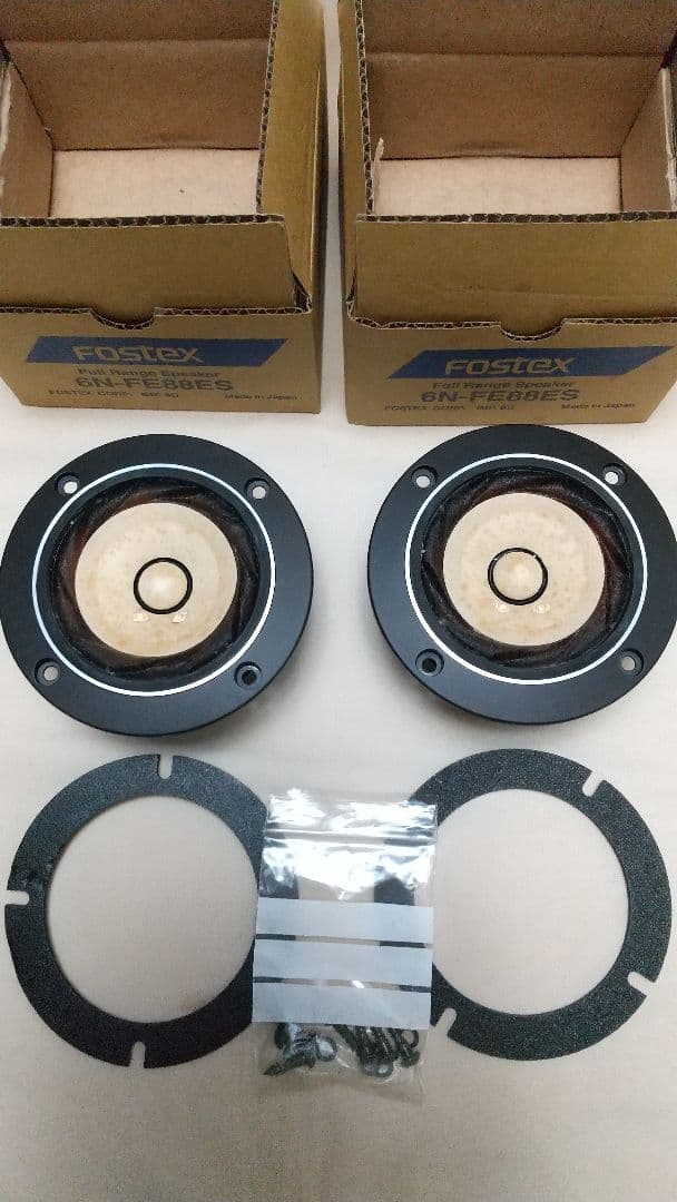 スピーカーユニット フォステクス 6N-FE88ES 2本セット