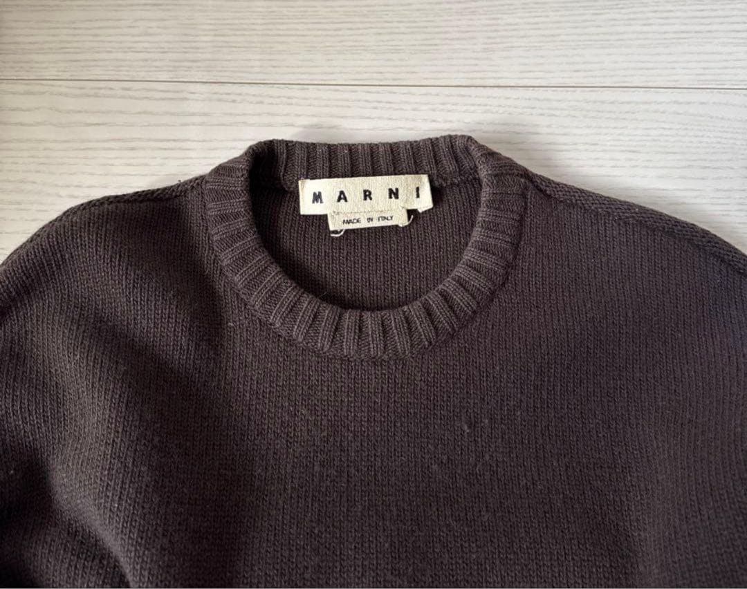 MARNI クレイジーパターン ニット セーター 48