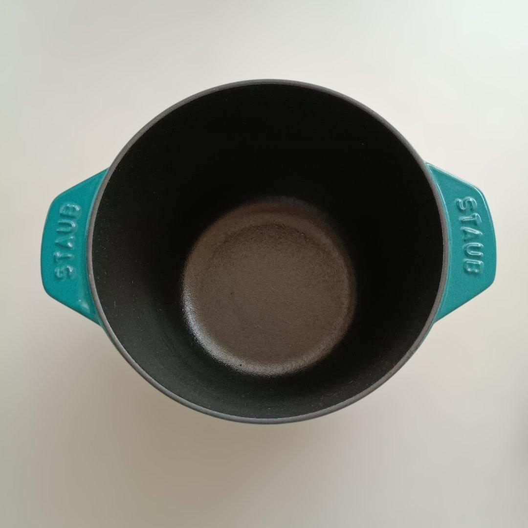 Staub ココット de GOHAN ミント Mサイズ 16cm