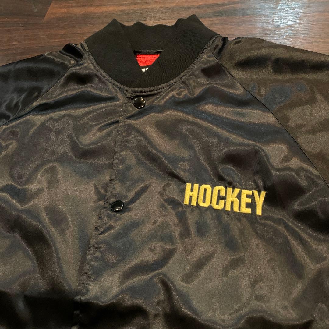 美品HOCKEY skate ナイロンジャケットBEN KADOWモデル 黒L