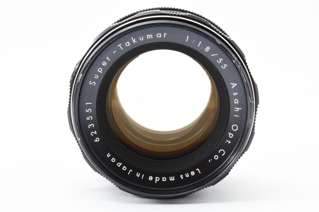 ☆前期型☆ Super Takumar 55mm F1.8 フード付 F0179