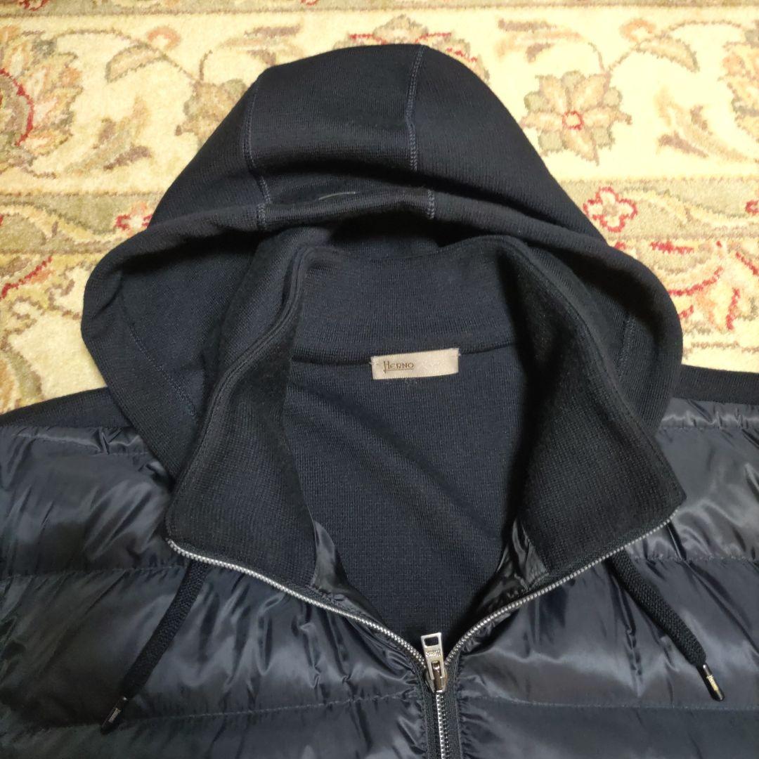 HERNO リゾートライン ハイブリッドフーディー