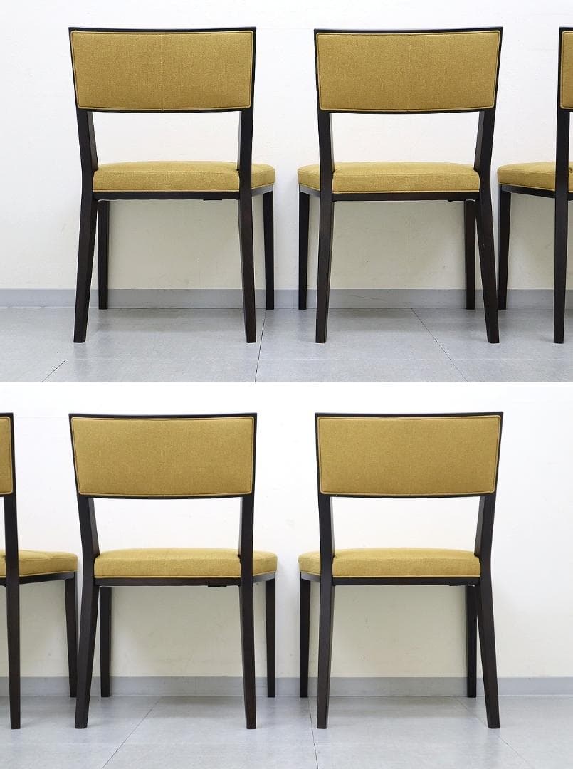 B①4脚セット 美品 TIME&STYLE ダイニングチェア 椅子 旭川家具