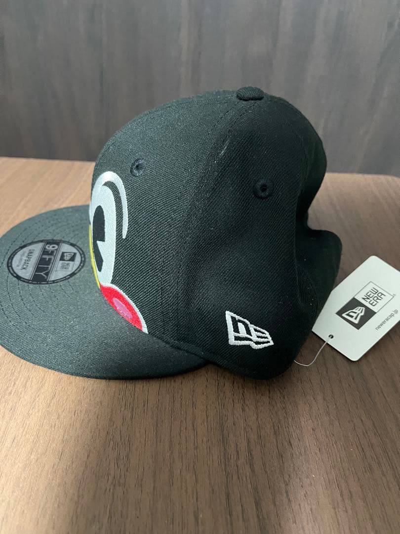 【新品未使用】希少　ニューエラー×つば九郎　コラボ　ベースボールキャップ　黒