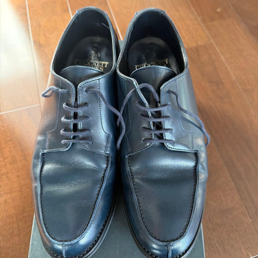 Crockett & Jones Moreton 7½ E ネイビー