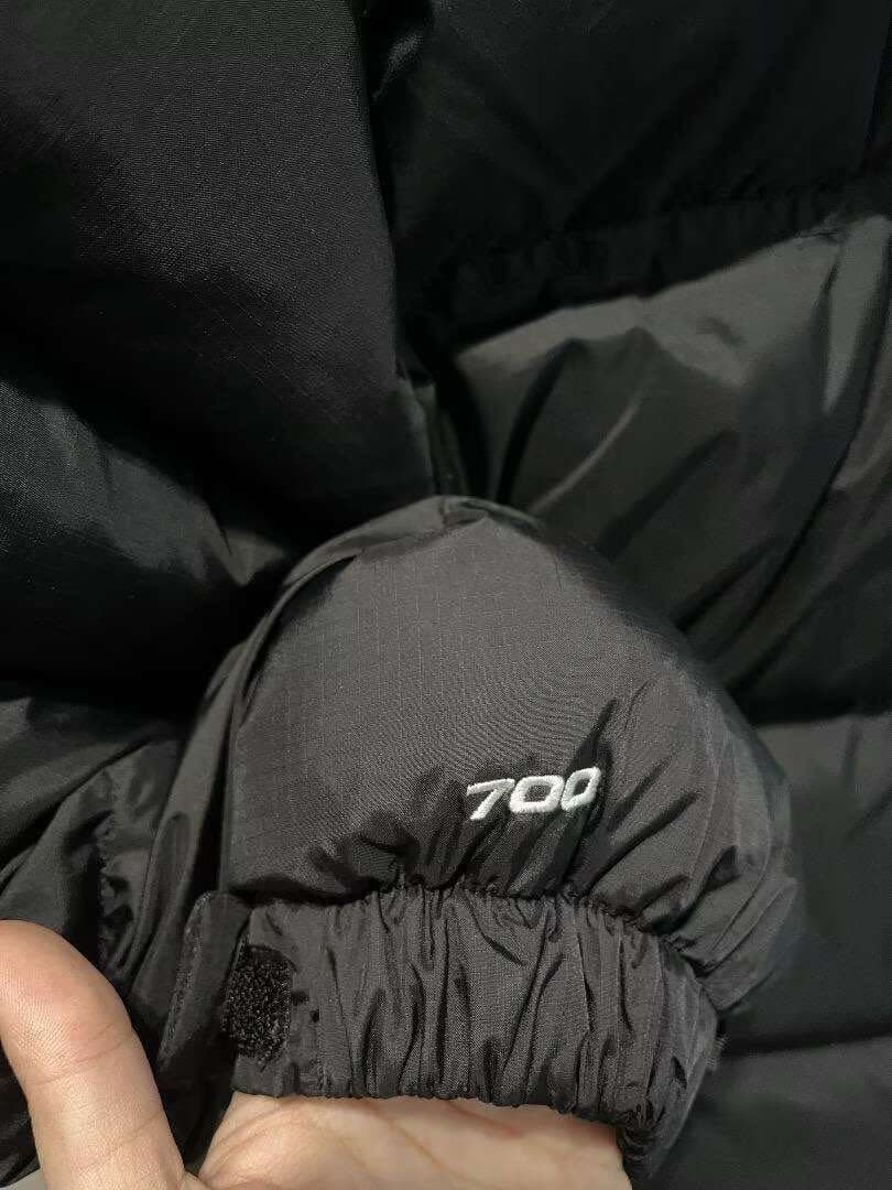 極美品【XL】ザノースフェイス ヌプシ ブラック ダウンジャケット