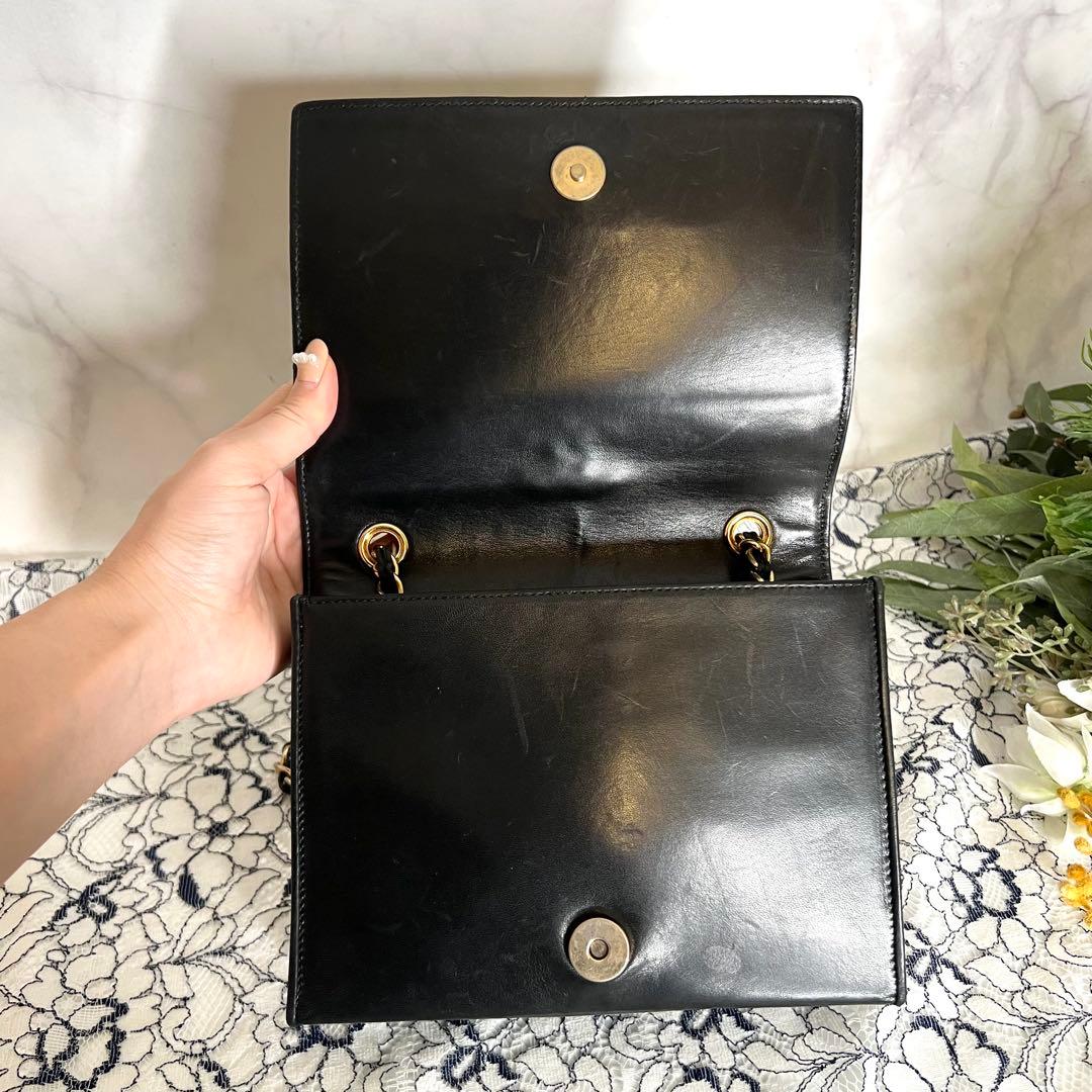 【のこぎり】CHANEL チェーンショルダーバッグ マトラッセ