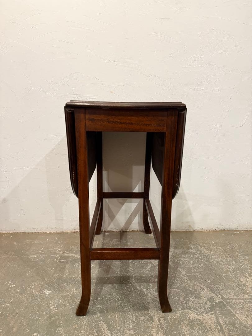 フランスアンティーク　ドロップリーフテーブル