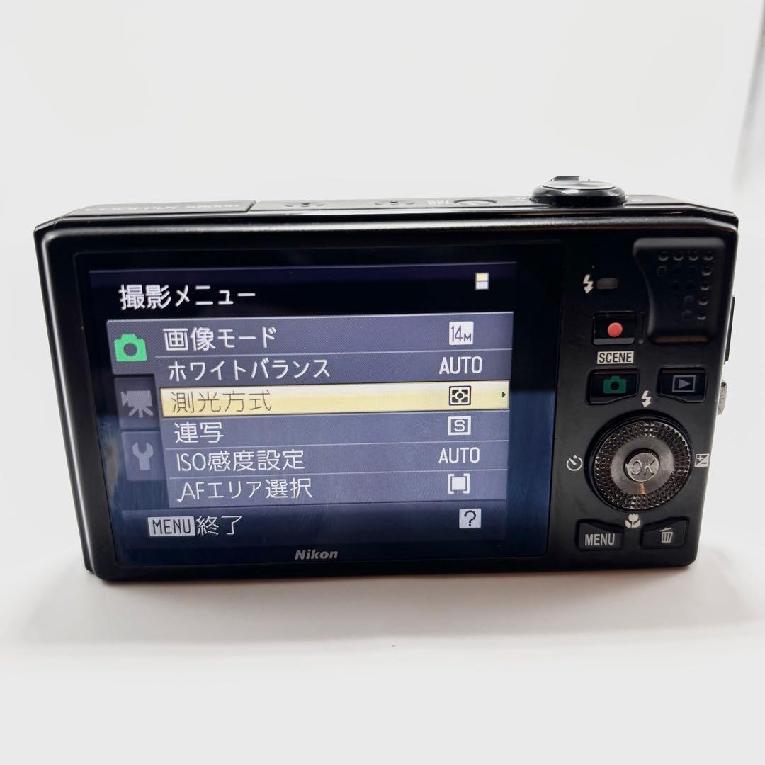【美品】Nikon COOLPIX S8000 ブラック