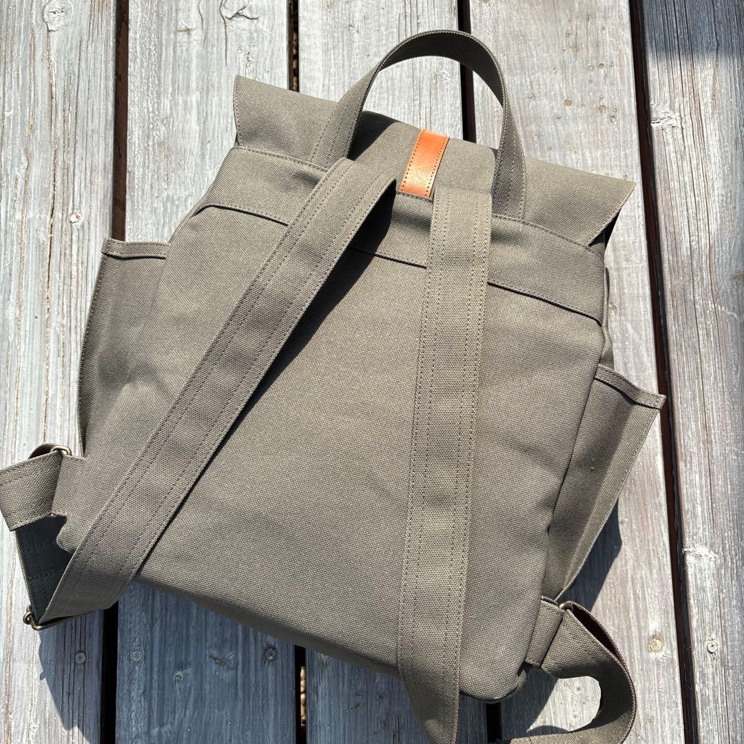 倉敷帆布のハンドメイドリュック【倉敷帆布】