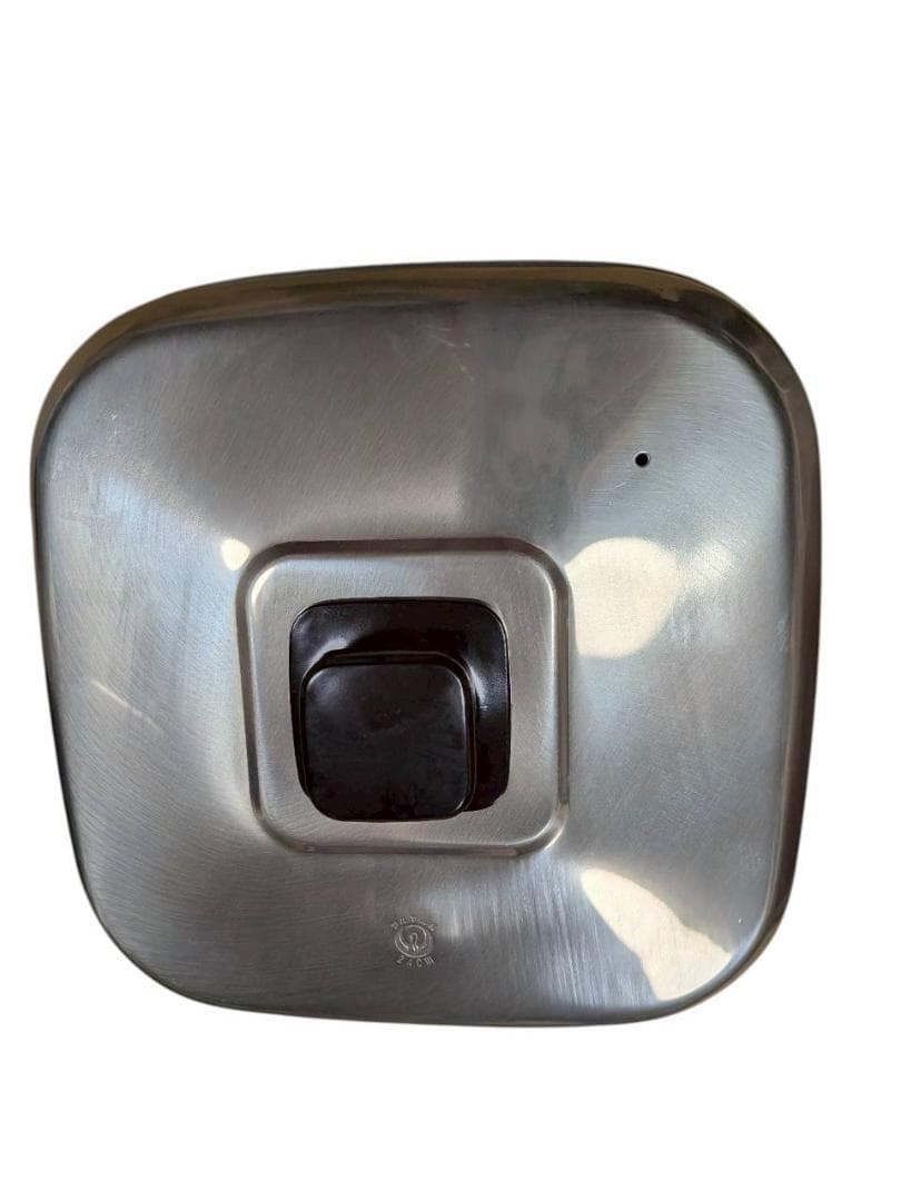 日本アルミ ツルマル印 角型蒸し器 3段 24㎝ 新品/未使用 日本製