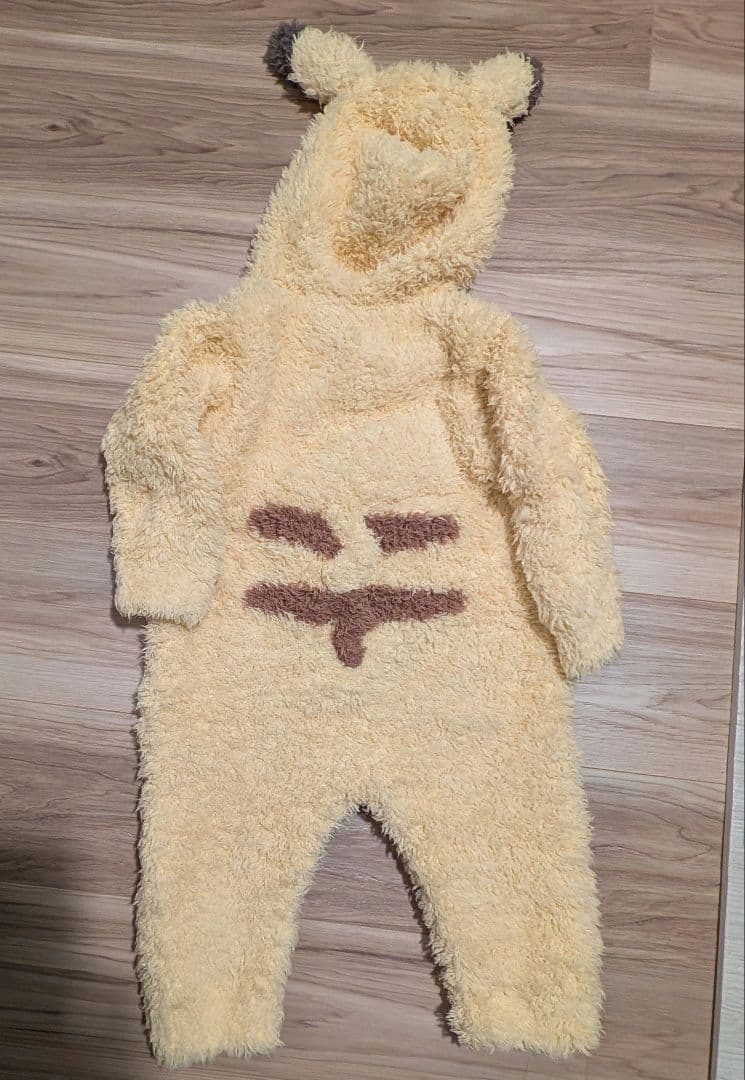 ポケモンスリープ ベビージェラートピカチュウロンパース サイズ80(80-90)