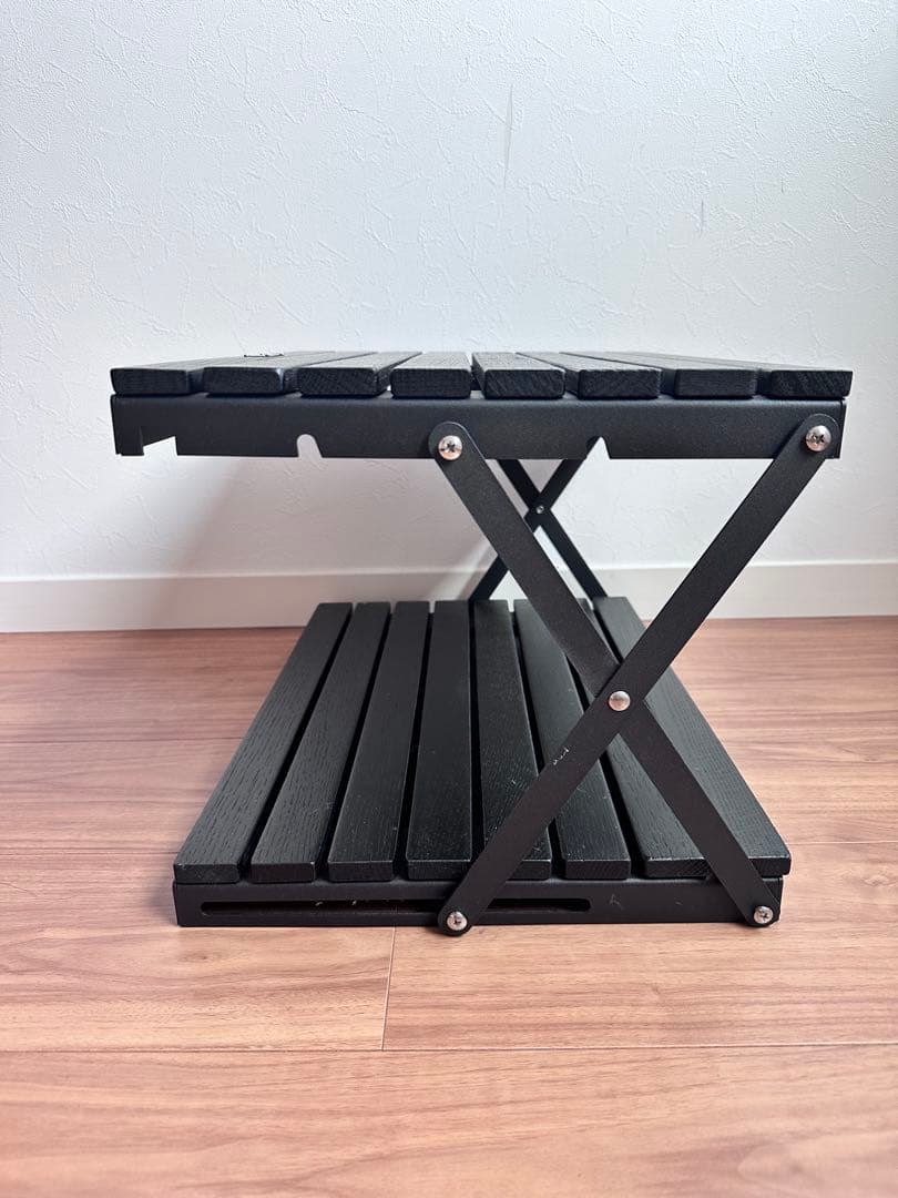 ANOBIA BLACK EDITION ウッドラック2段