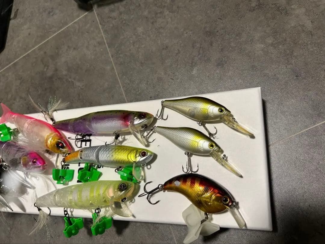 バス　ルアー28個　メガバス・レイド含 希少ワーム多数　RYU GIハリケース