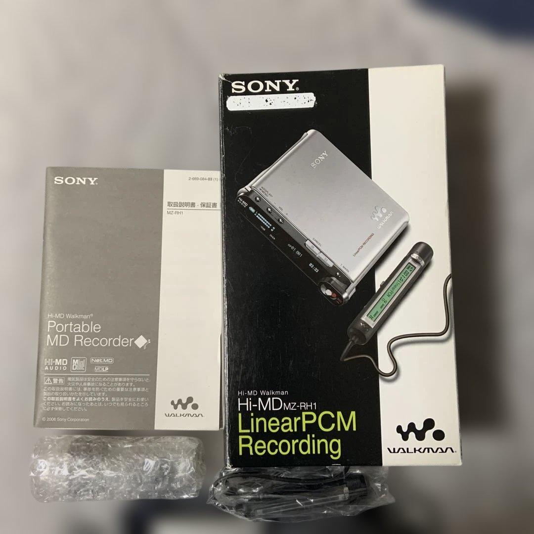 SONY ポータブルMDレコーダー MZ-RH1